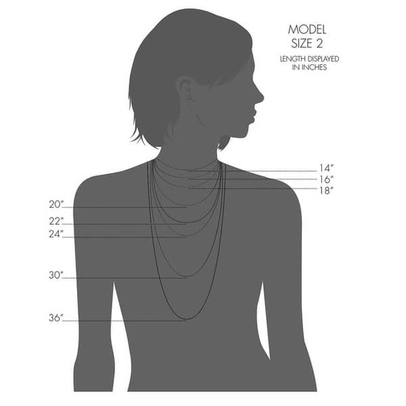 Brand New 14k Rose Gold Plated Cable Chain - Picture 3 of 5